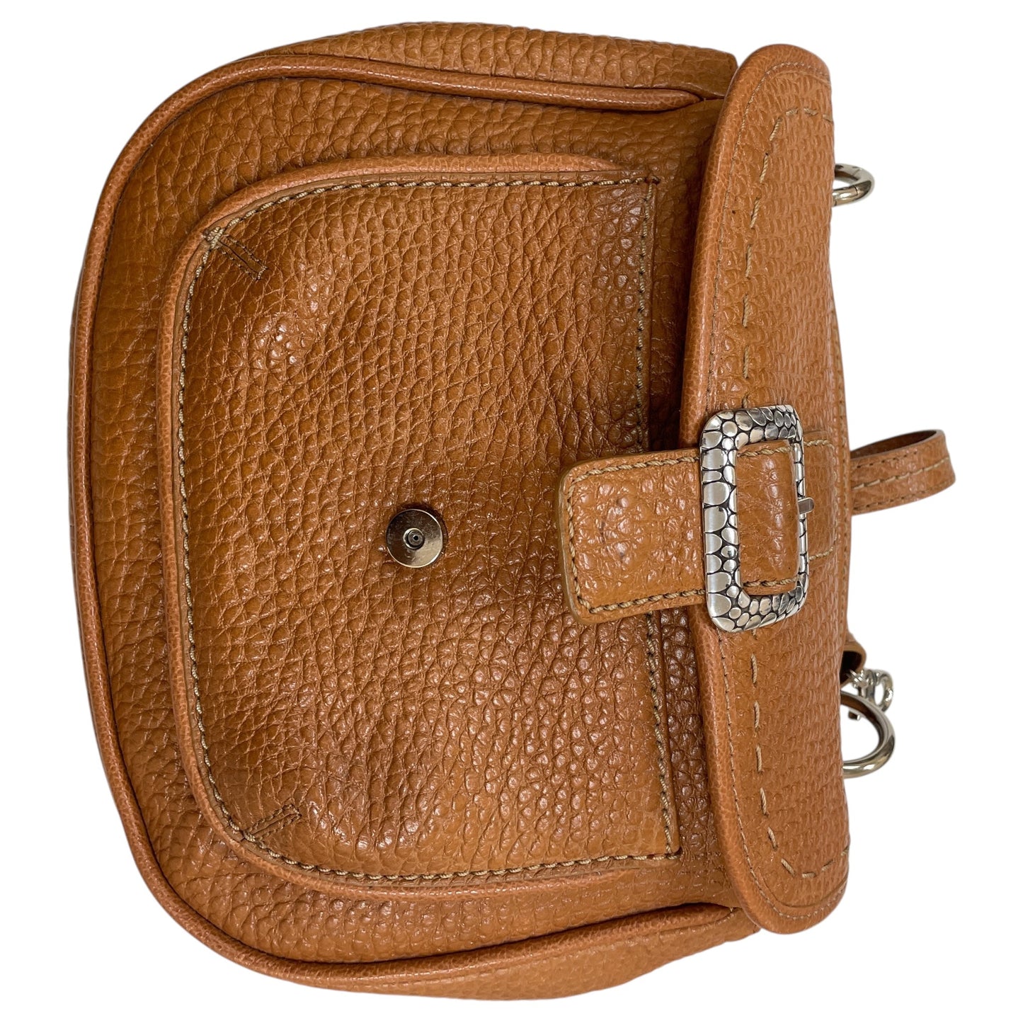 Handbag Leather By Brighton In Tan, Size:Medium