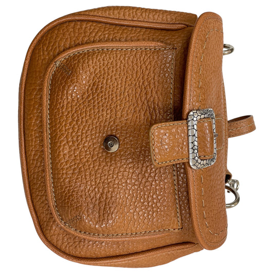 Handbag Leather By Brighton In Tan, Size:Medium