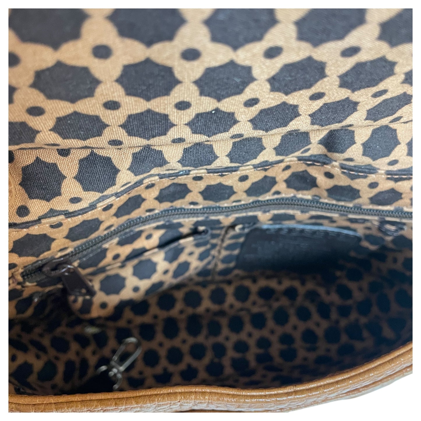 Handbag Leather By Brighton In Tan, Size:Medium