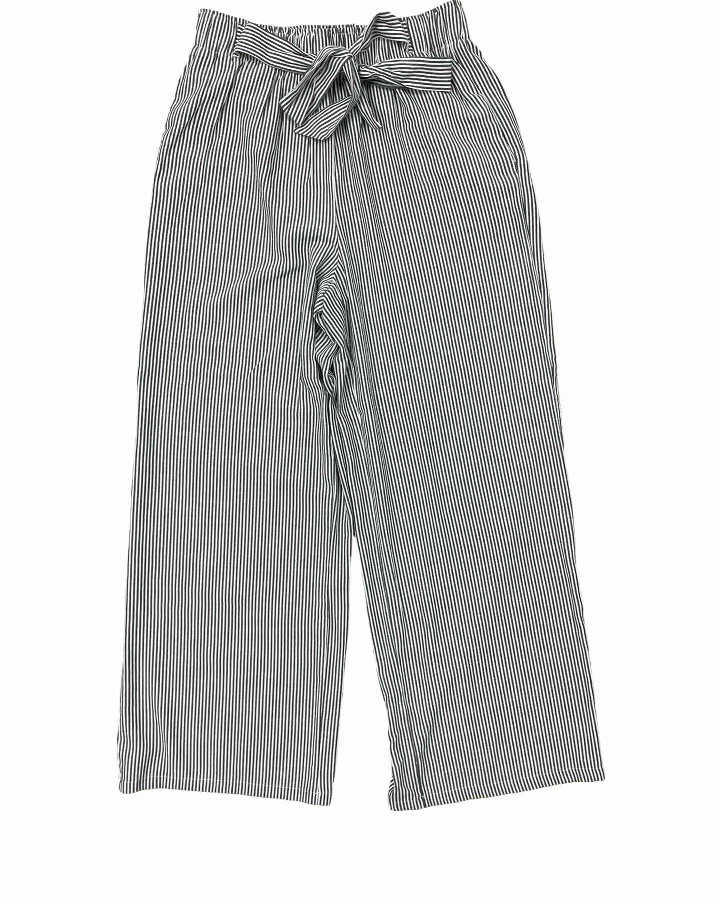 Pants Linen By Btfbm In Blue & White, Size:M