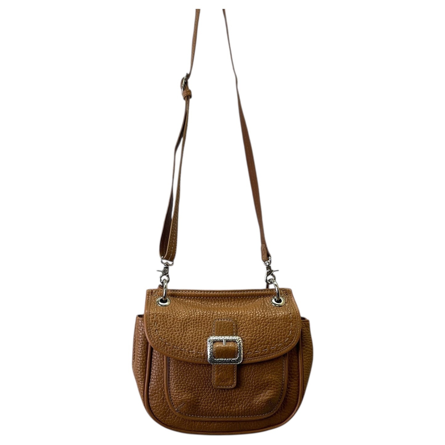 Handbag Leather By Brighton In Tan, Size:Medium