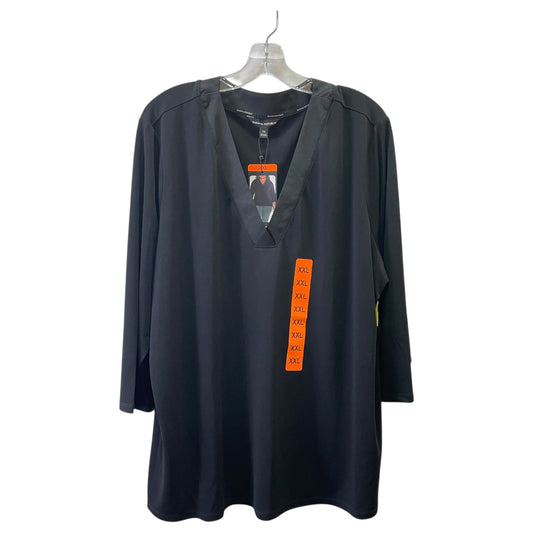Top Ls By Banana Republic In Black, Size:Xxl