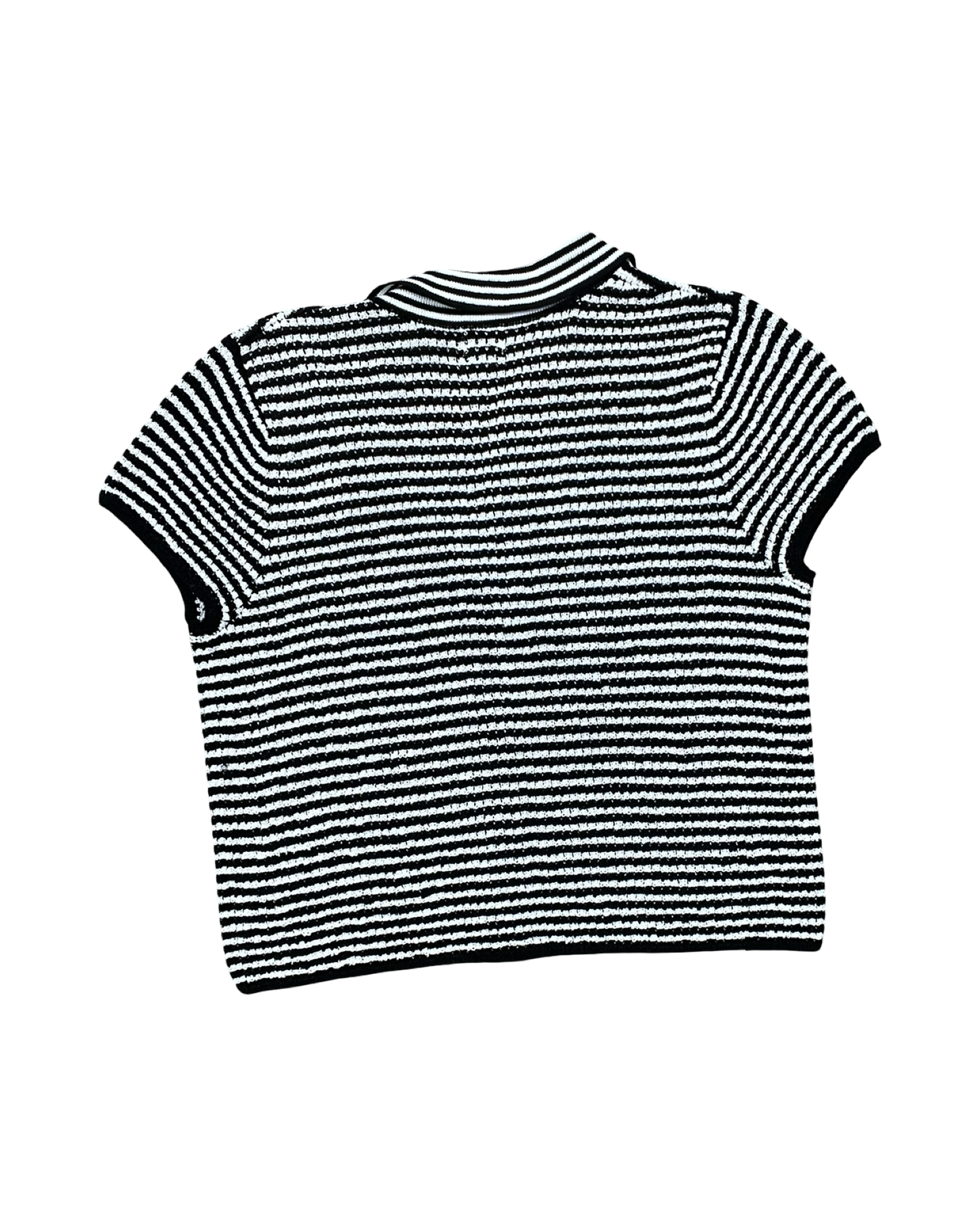 Blouse Ss By A New Day In Black & White, Size:M