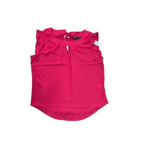 Blouse Sleeveless By New York And Co In Pink, Size:L