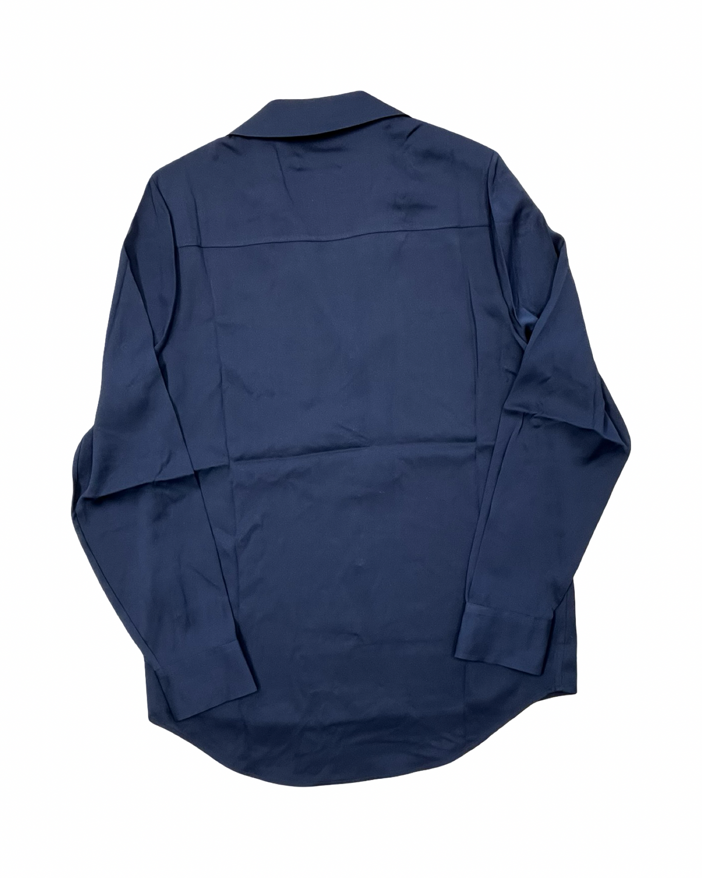 Blouse Ls By Quince In Navy, Size:M