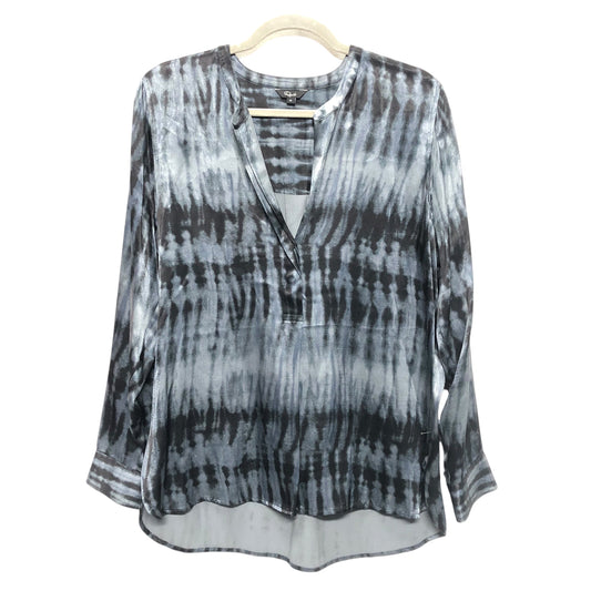 Blouse Ls By Rails In Black & Grey, Size:M