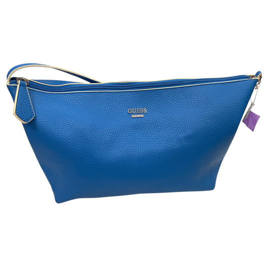 Handbag By Guess In Blue, Size:Medium