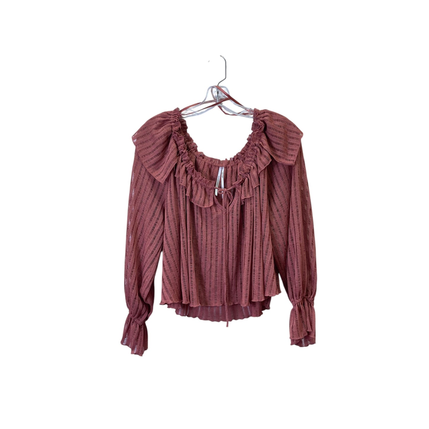 Top Ls By Anthropologie In Mauve, Size:Xs