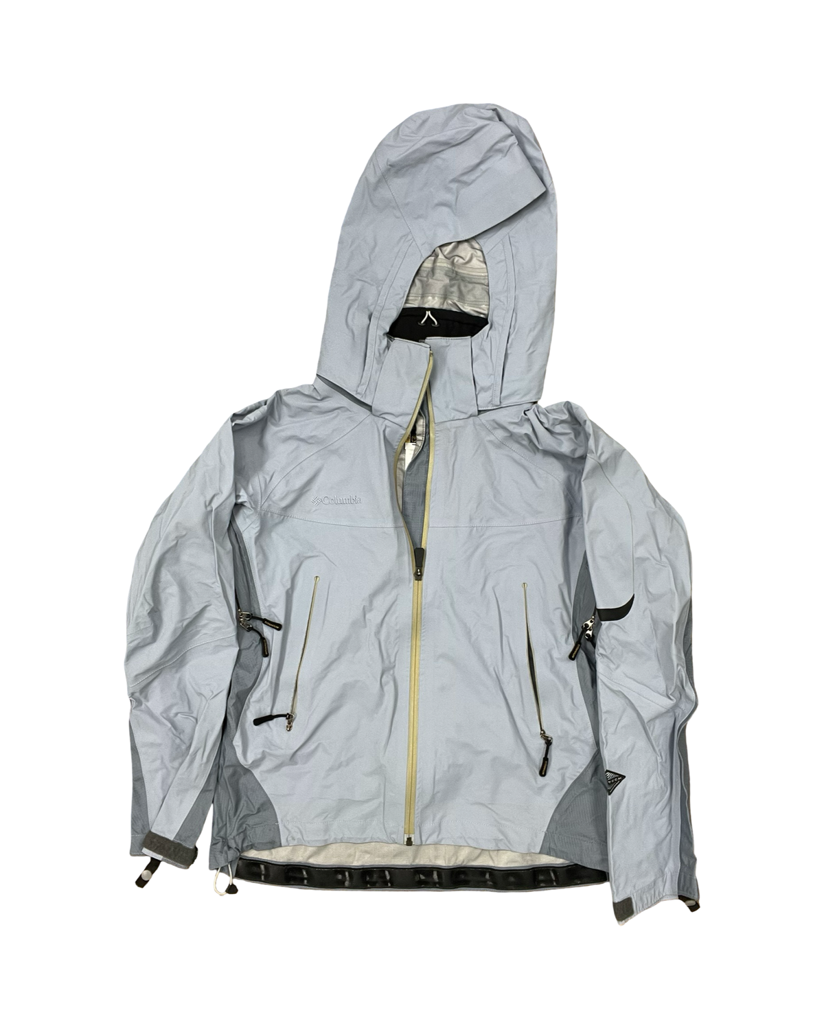 Jacket Windbreaker By Columbia In Blue, Size:M
