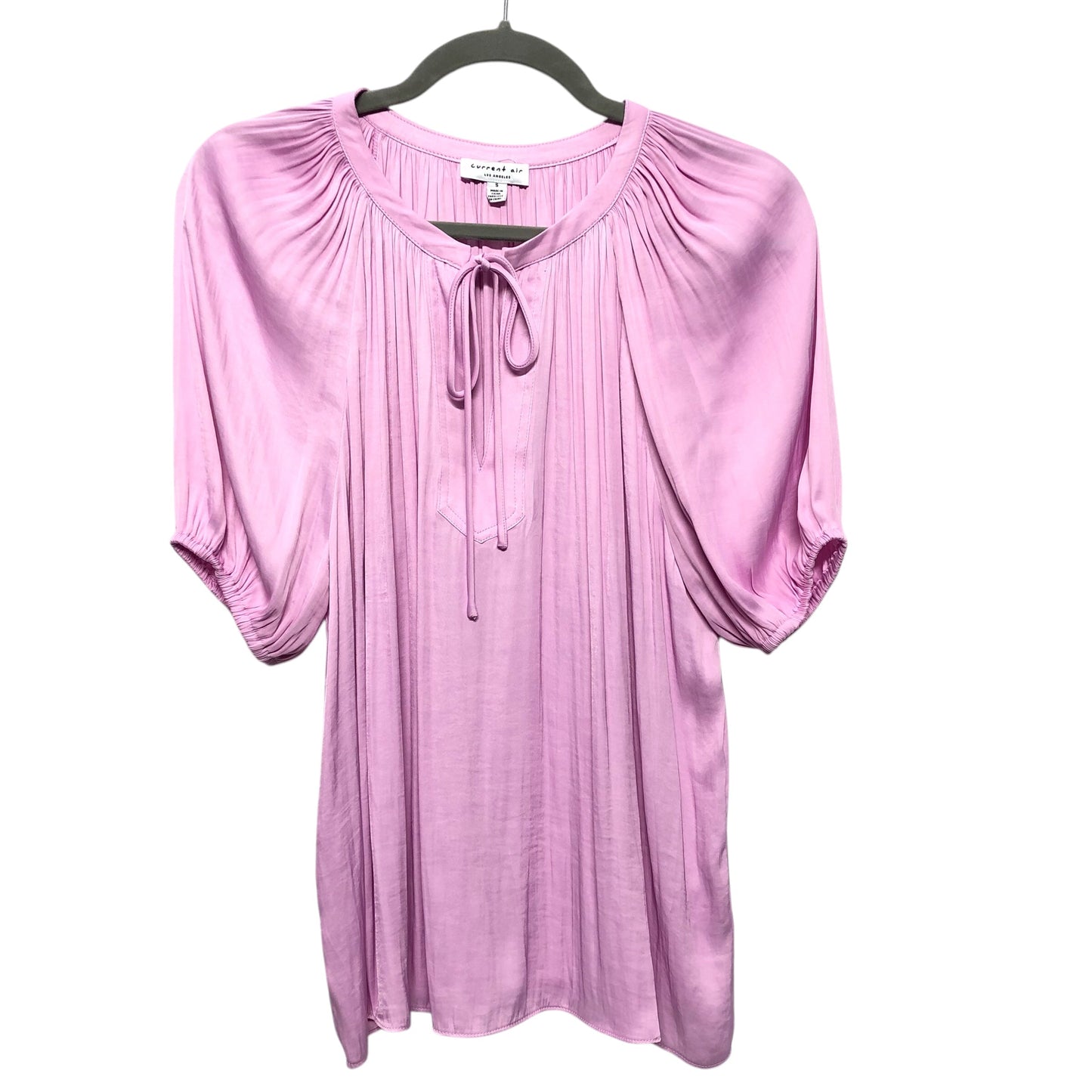 Blouse Ss By Current Air In Pink, Size:S