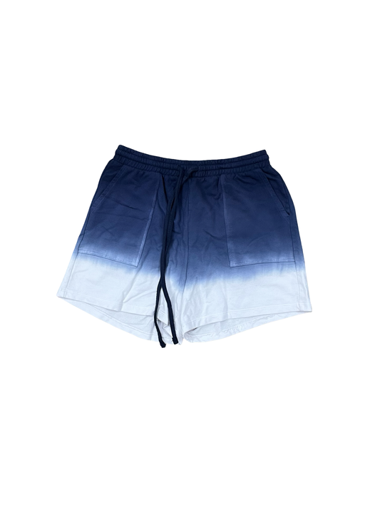 Shorts By Zenana In Blue & White, Size:S