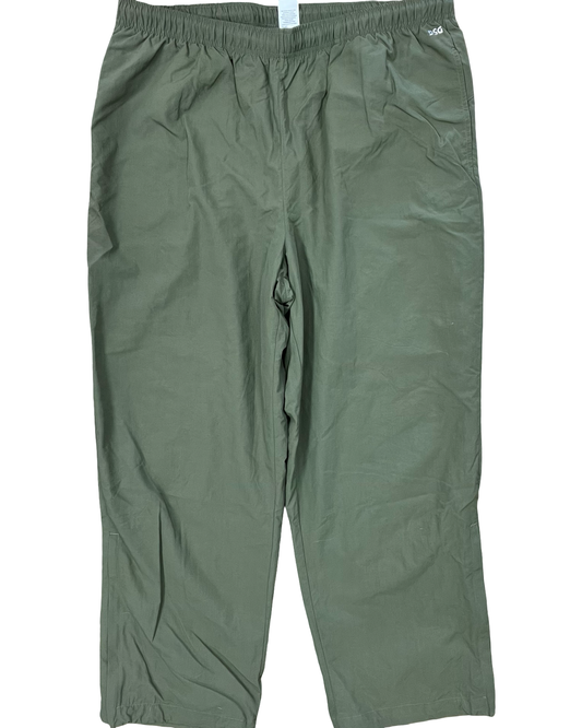 Athletic Pants By Dsg Outerwear In Green, Size:1X