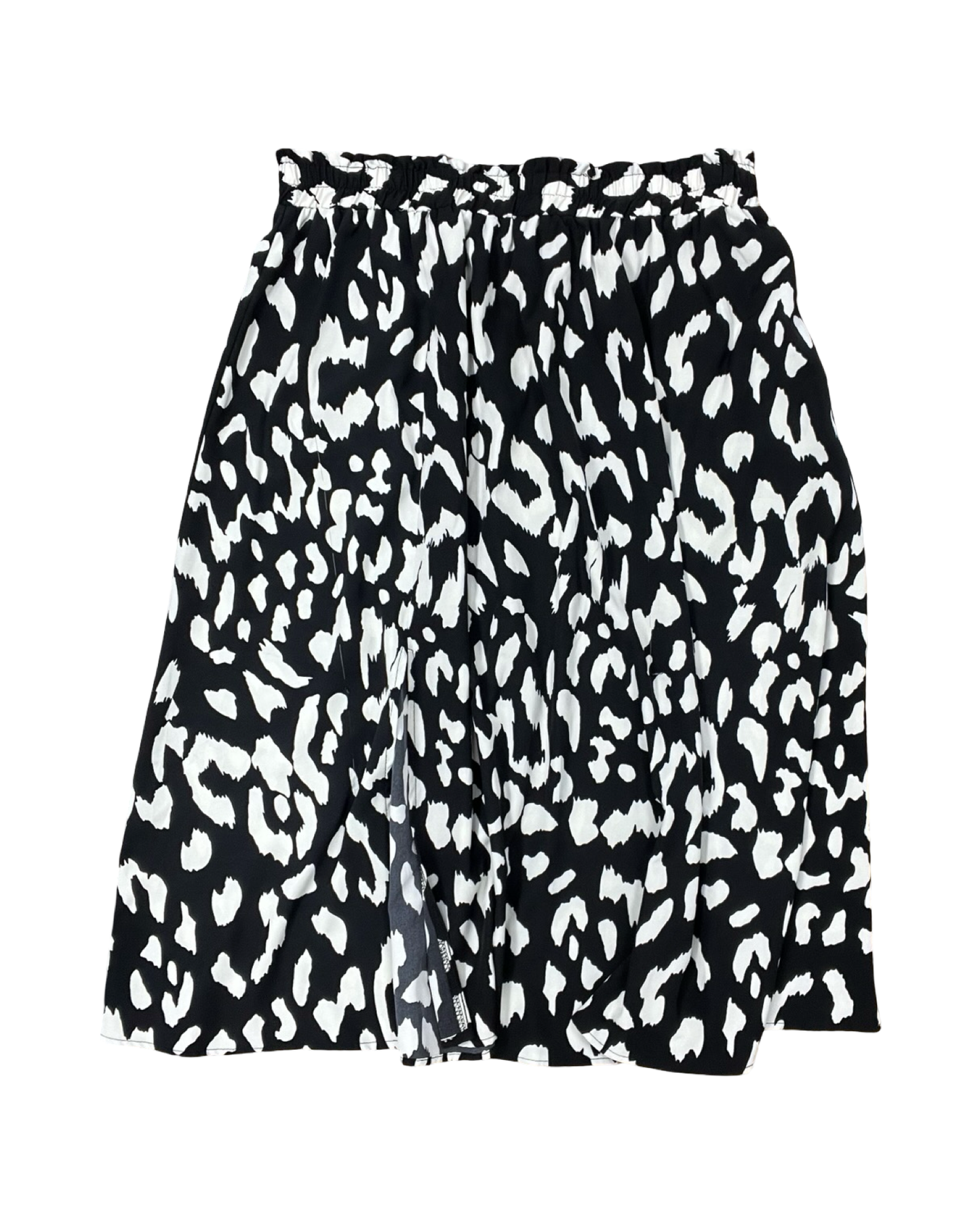 Skirt Maxi By Shein In Black & White, Size:3X