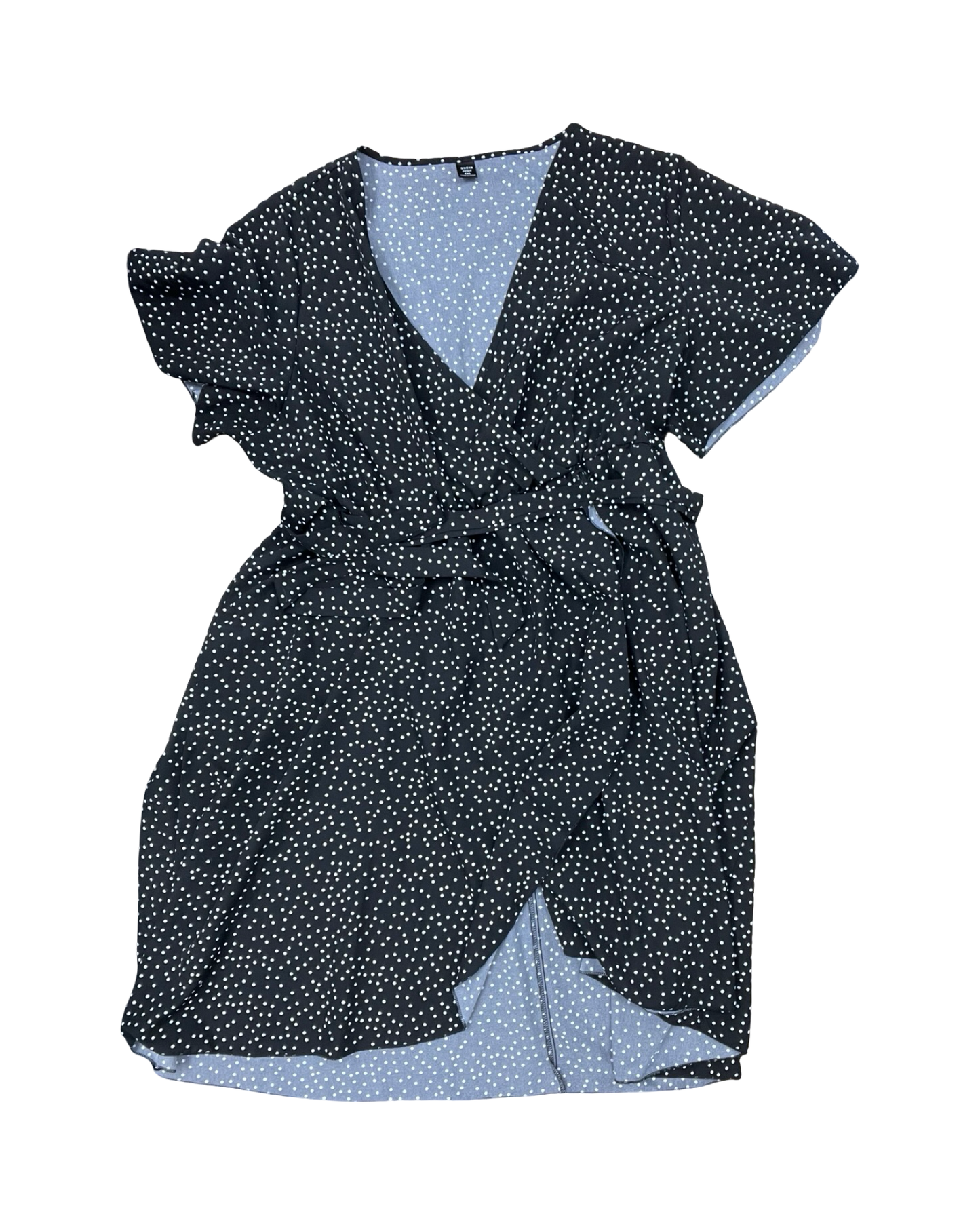 Dress Casual Midi By Shein In Black, Size:4X