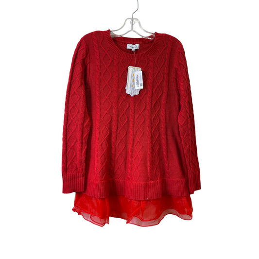 Sweater By Military Hippie In Red, Size:Xl