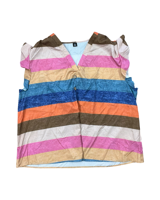 Top Ss By Clothes Mentor In Multi, Size:3X