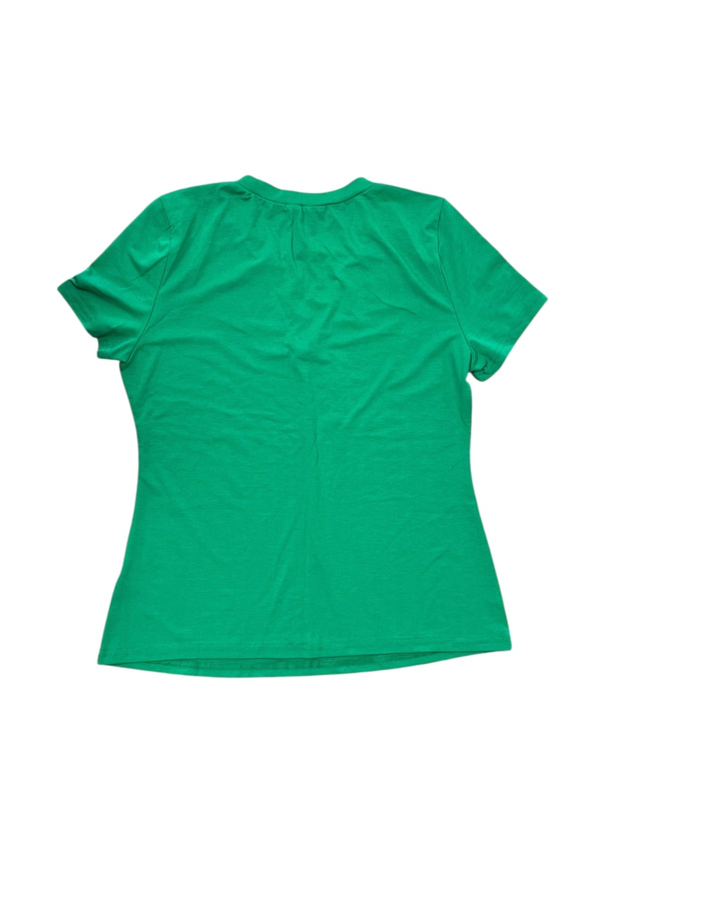 Top Ss Basic By New York And Co In Green, Size:L