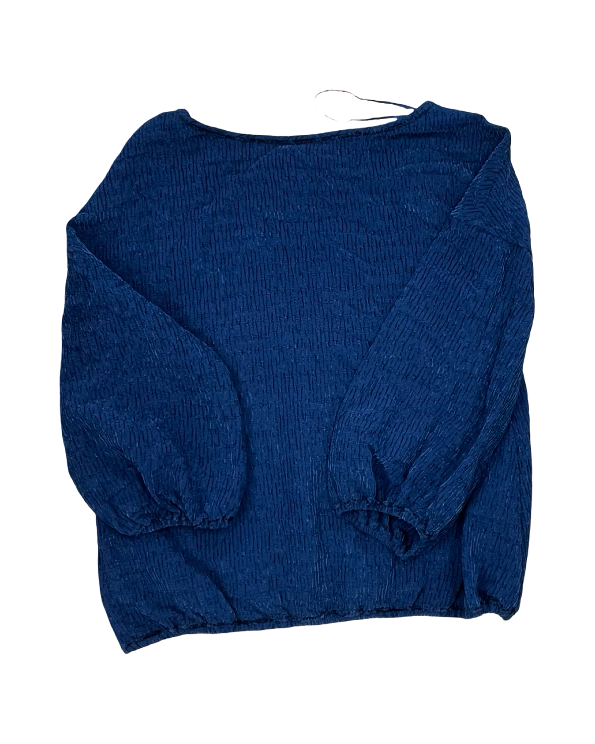 Top 3/4 Sleeve By Max Studio In Navy, Size:Xl