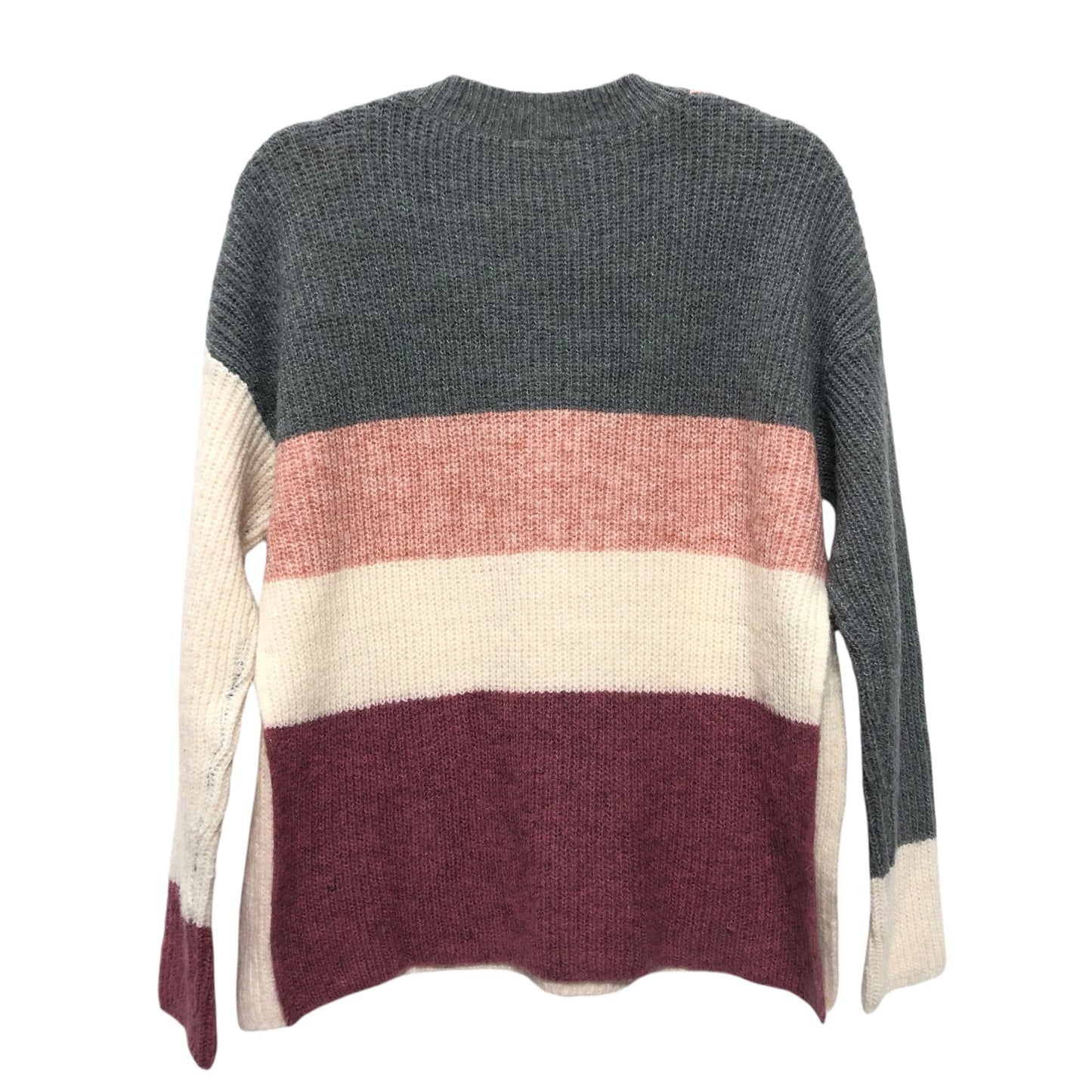 Sweater By Hem & Thread In Grey & Pink, Size:S