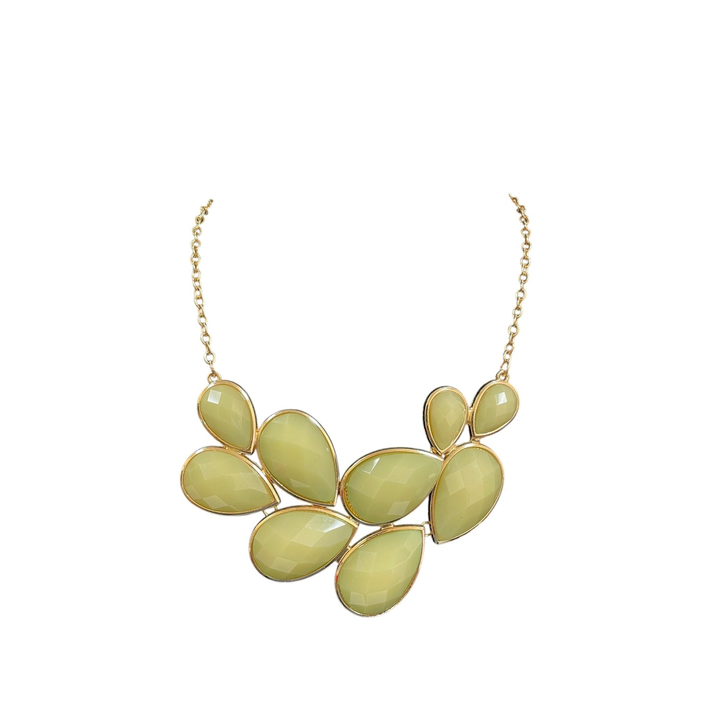 Necklace Statement By Cme In Green