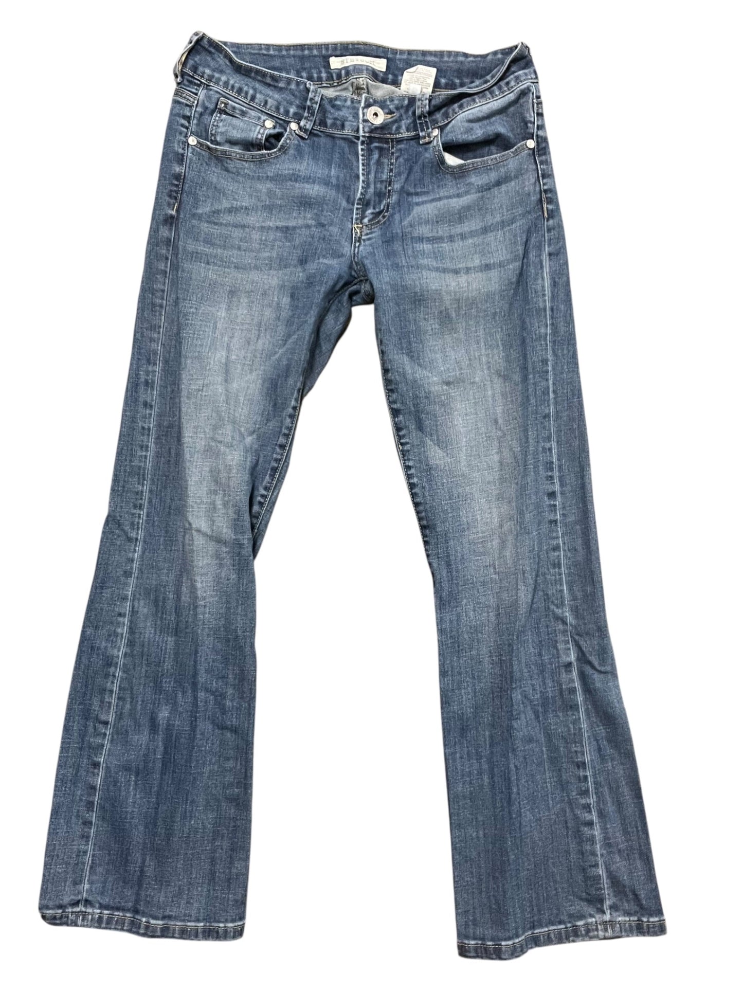 Jeans Boot Cut By Cmc In Blue Denim, Size:12