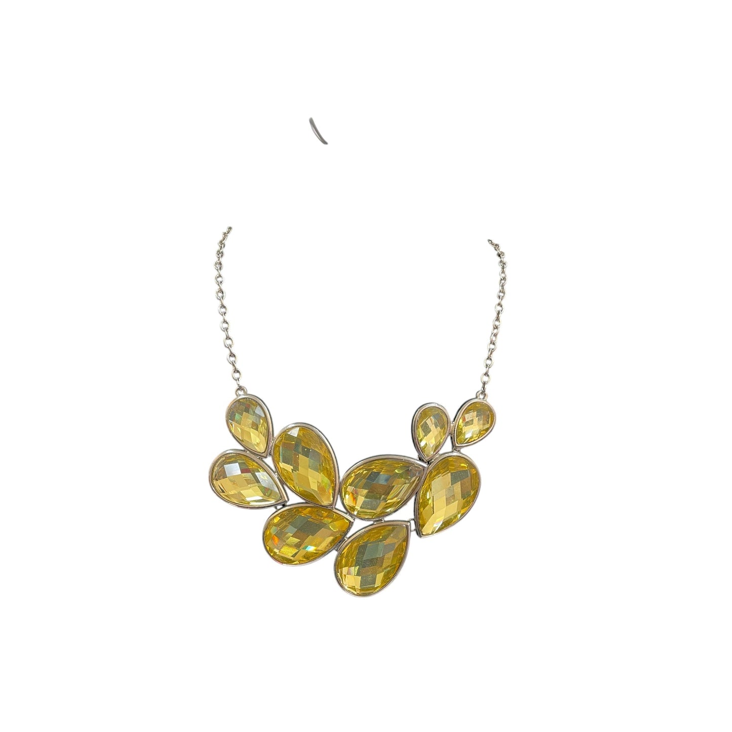 Necklace Statement By Cme In Yellow