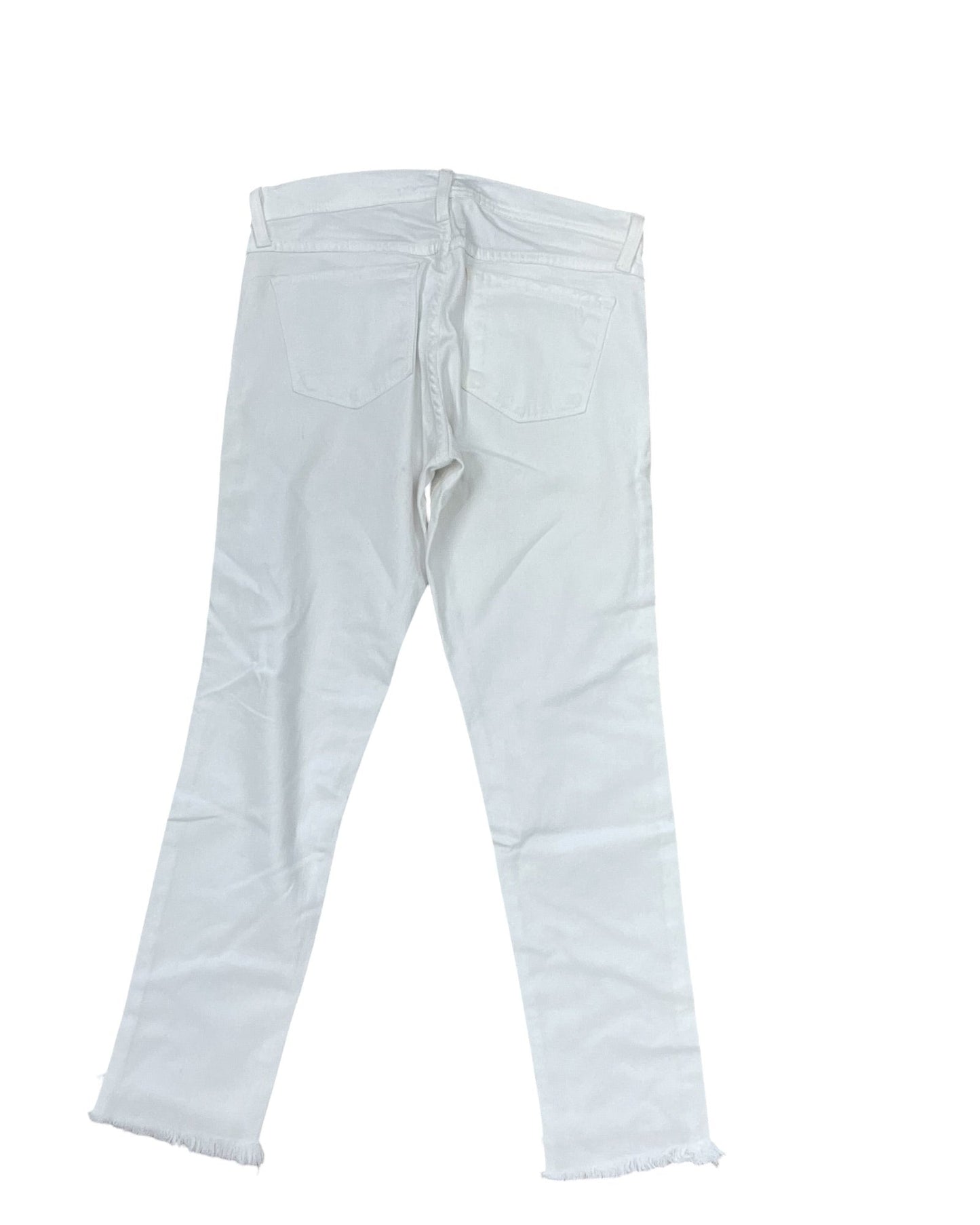 Jeans Skinny By Flying Monkey In White Denim, Size:4
