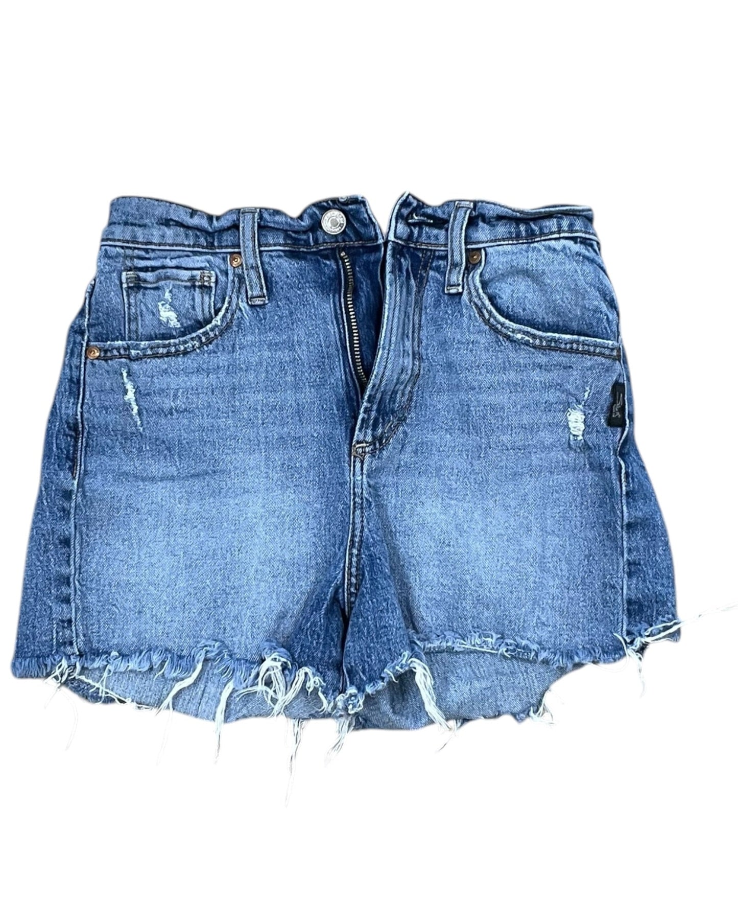Shorts By Silver In Blue Denim, Size:2
