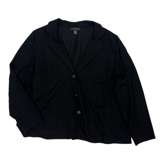 Blazer By Tahari By Arthur Levine In Black, Size:3X