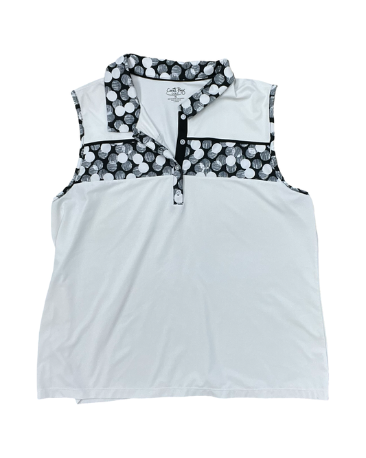 Athletic Tank Top By Coral Bay In White, Size:Xl