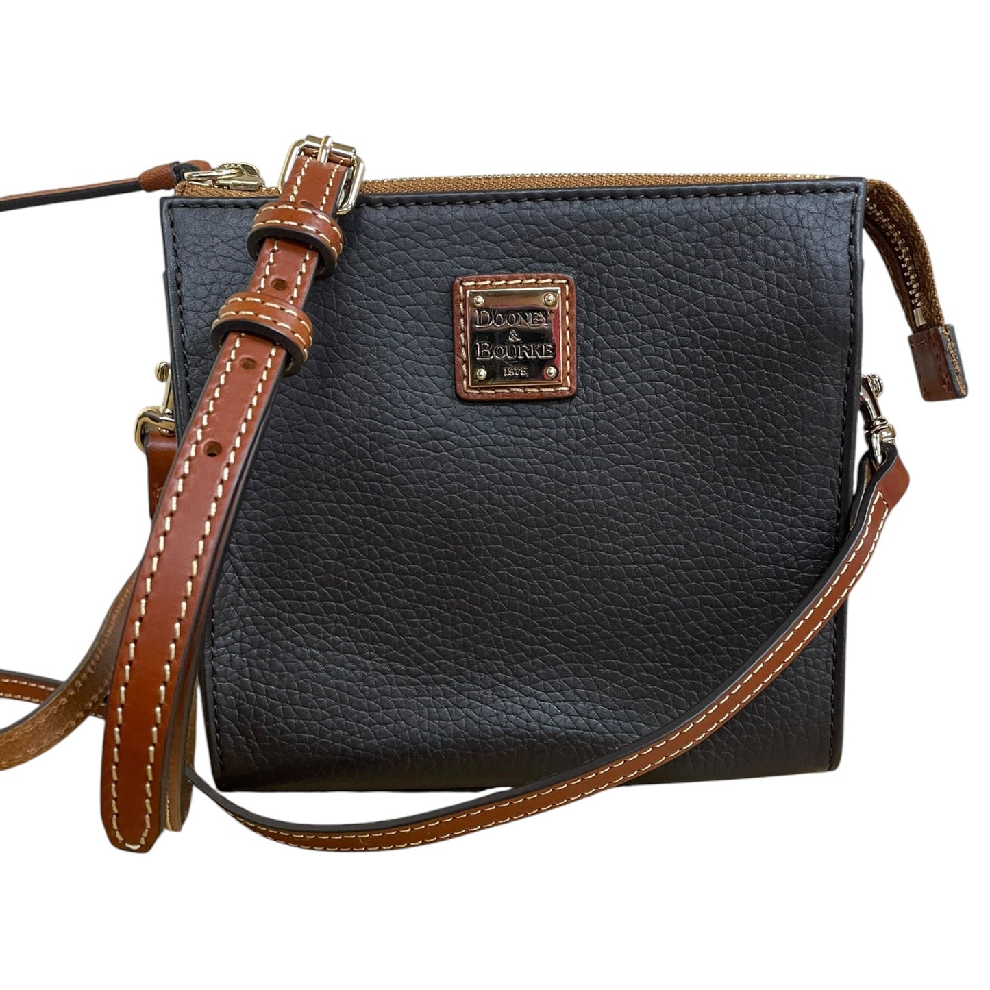 Crossbody Designer By Dooney And Bourke In Brown, Size:Small