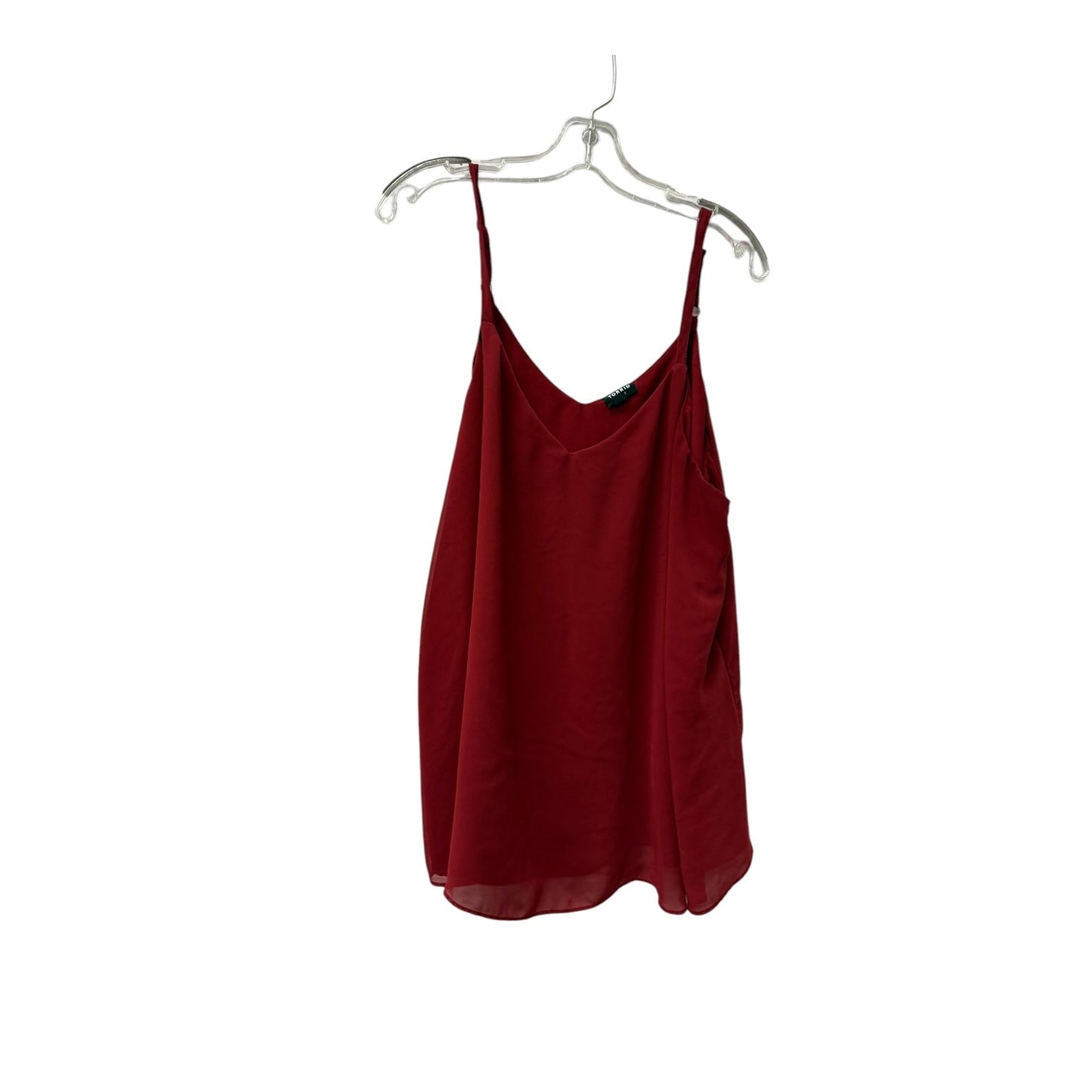 Top Sleeveless By Torrid In Red, Size:3X