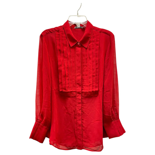 Top Ls By Chicos In Red, Size:L