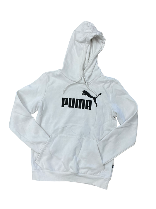 Sweatshirt Hoodie By Puma In White, Size:S