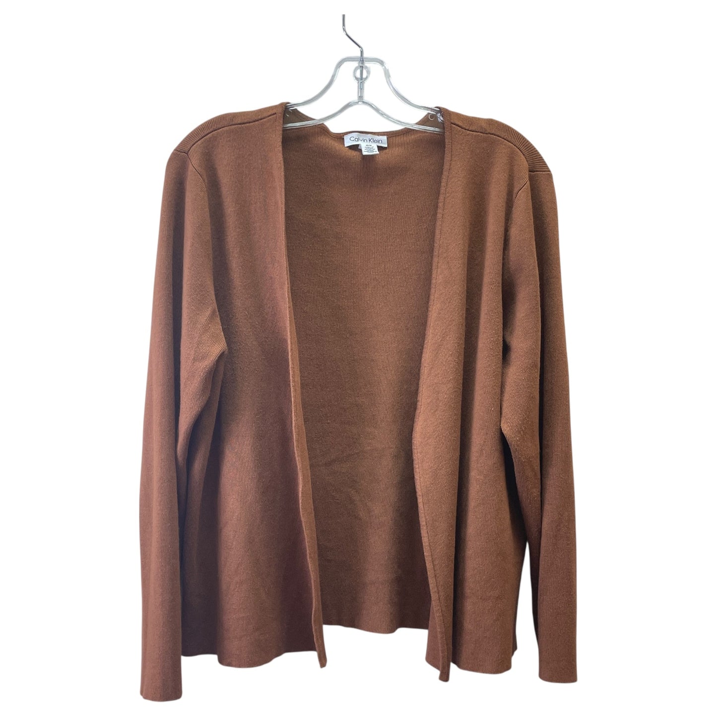 Sweater 2Pc By Calvin Klein In Brown, Size:L