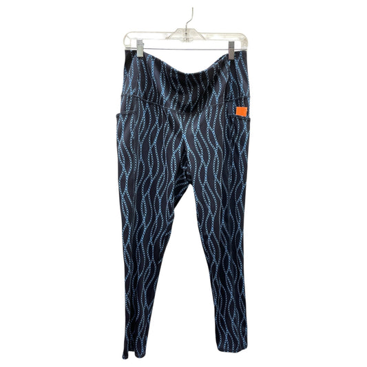 Athletic Leggings By Chicos In Blue, Size:L