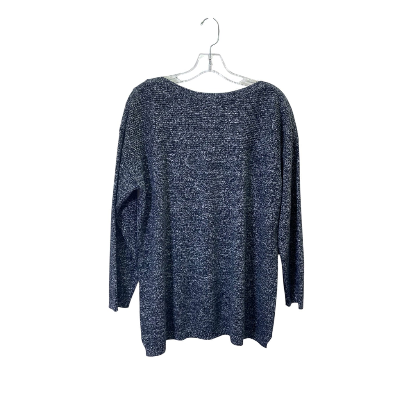 Sweater By Talbots In Blue, Size:1X