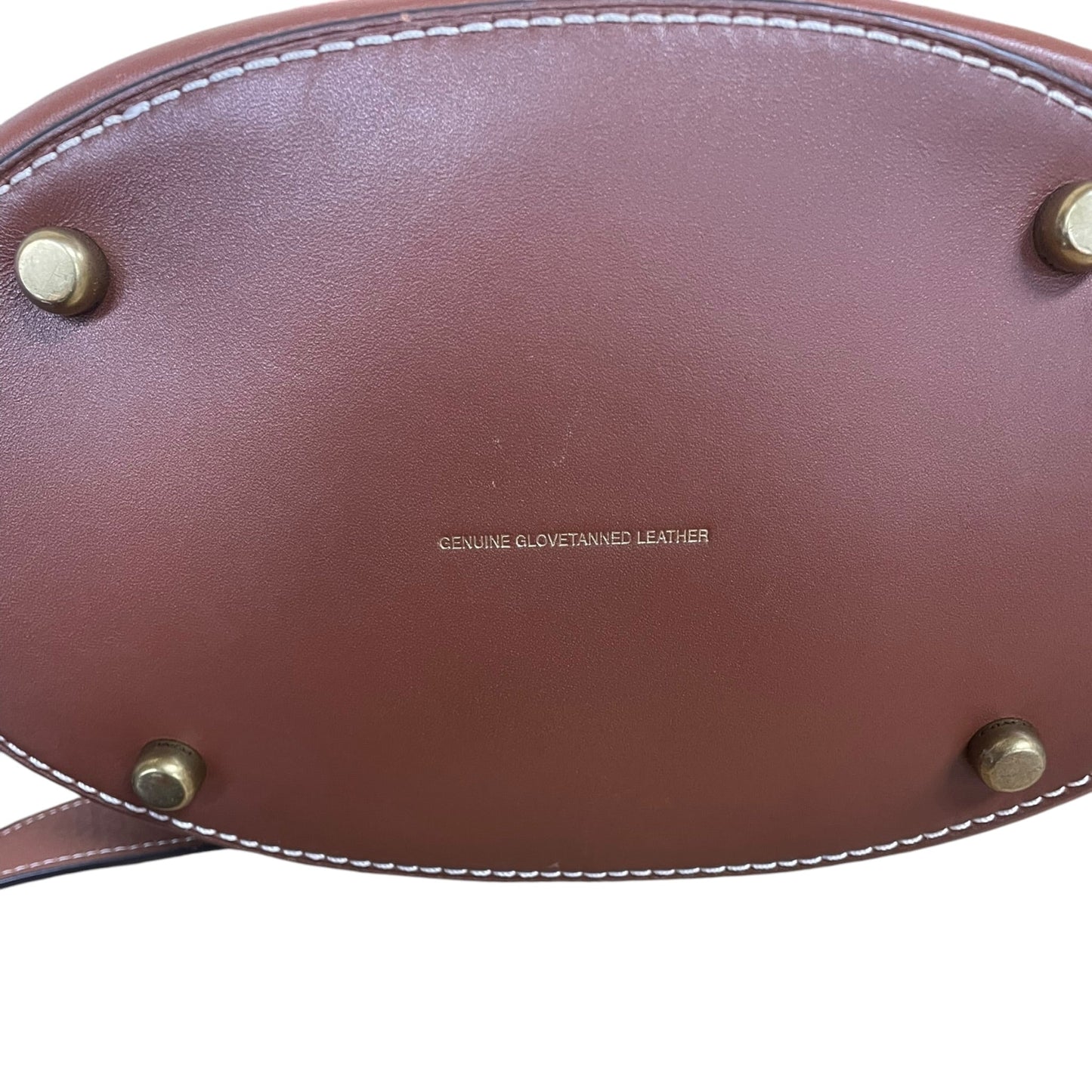 Handbag Designer By Coach In Brown, Size:Large