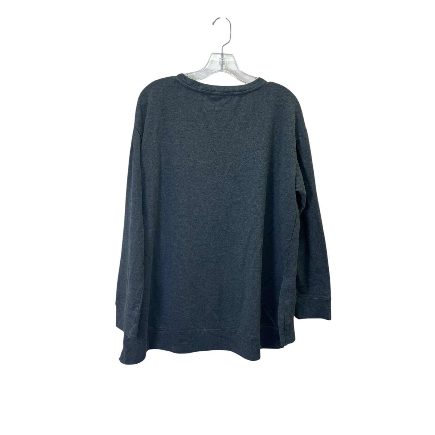 Top Ls By Chicos In Grey, Size:L