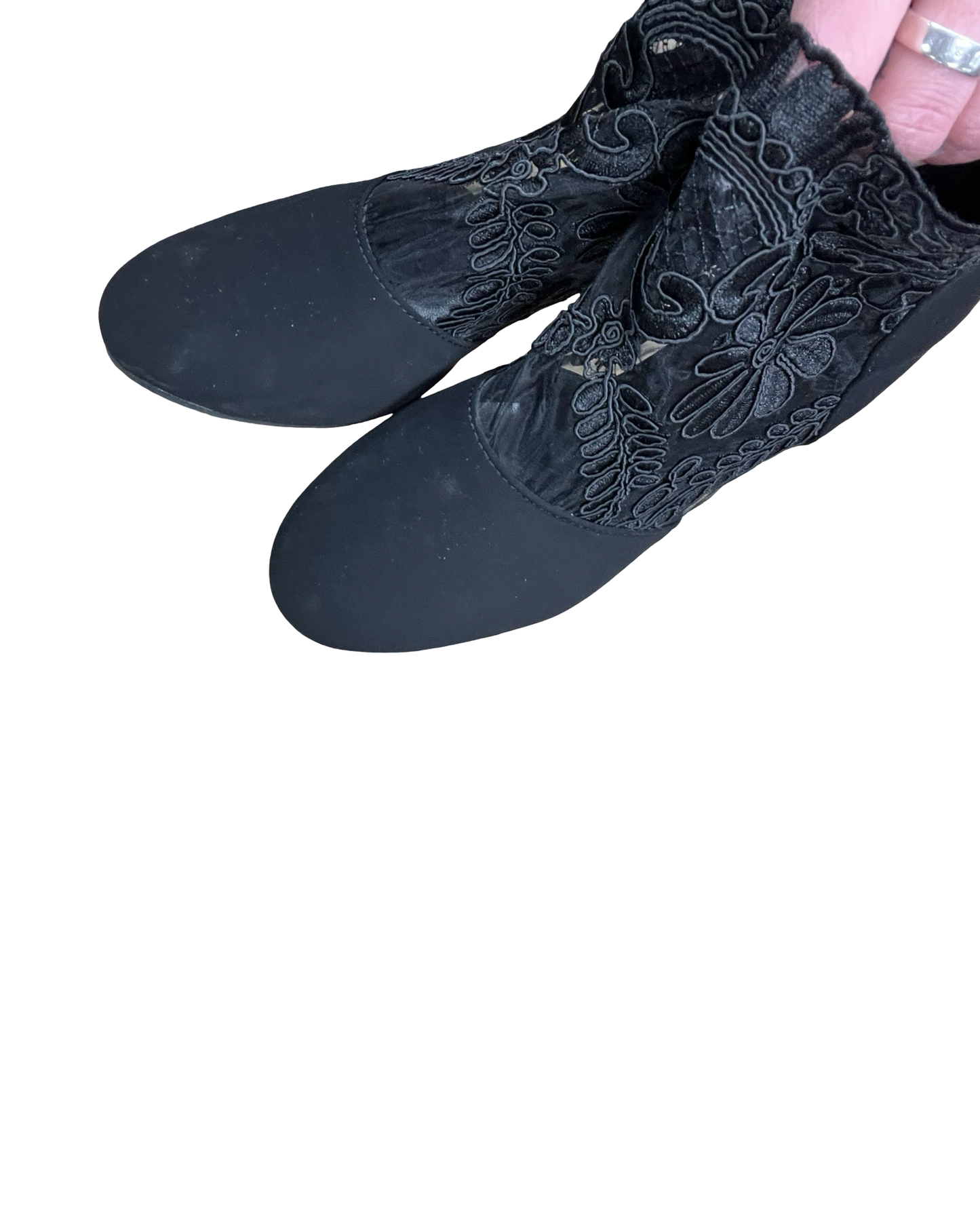Shoes Heels Block By Clothes Mentor In Black, Size:7.5
