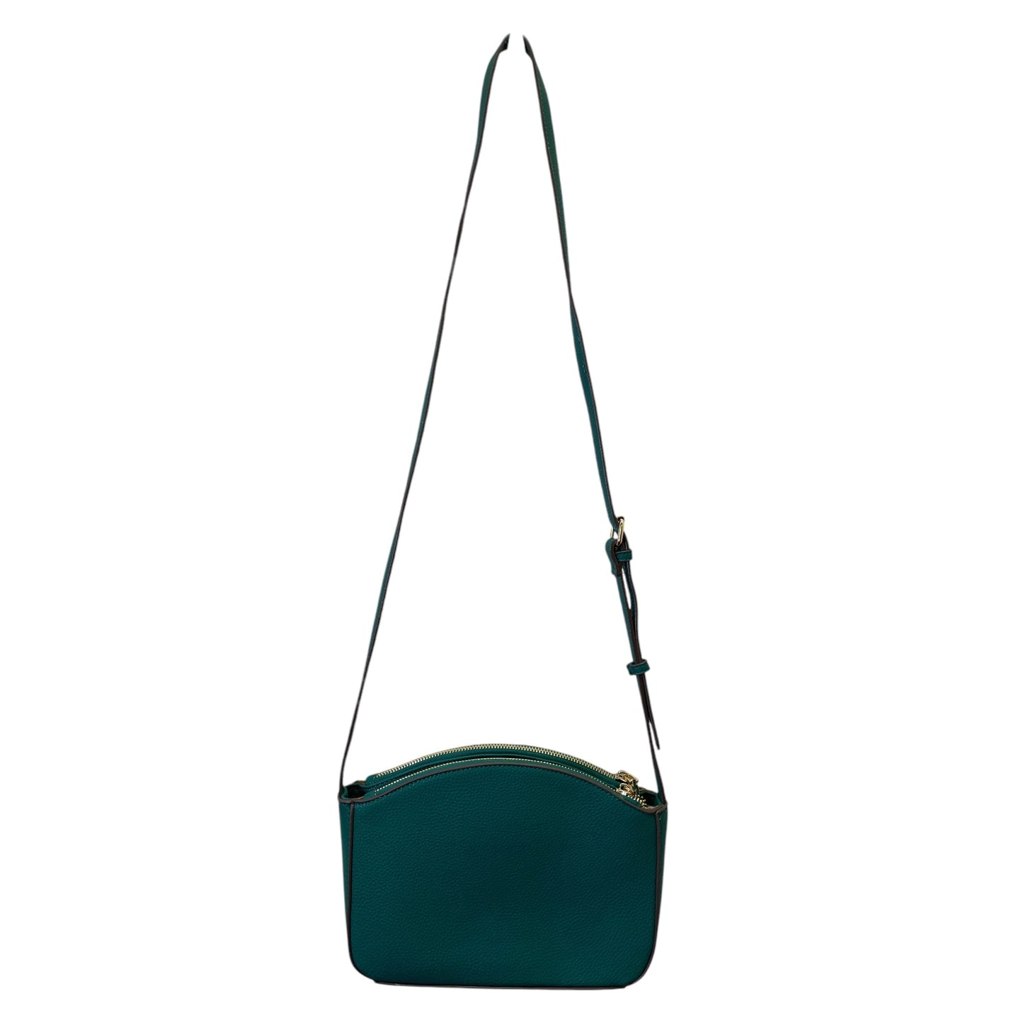 Crossbody By Anne Klein In Teal, Size:Medium