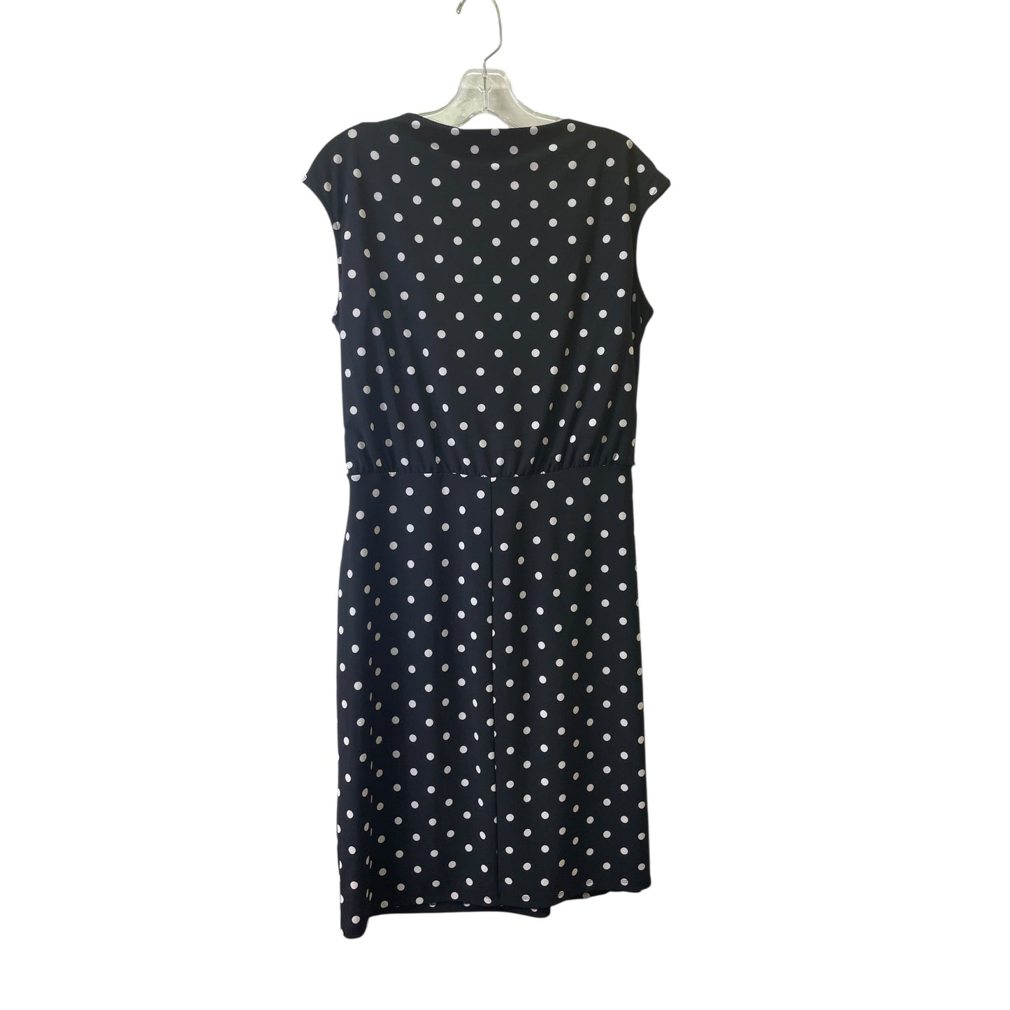 Dress Casual Midi By American Living In Black & White, Size:12