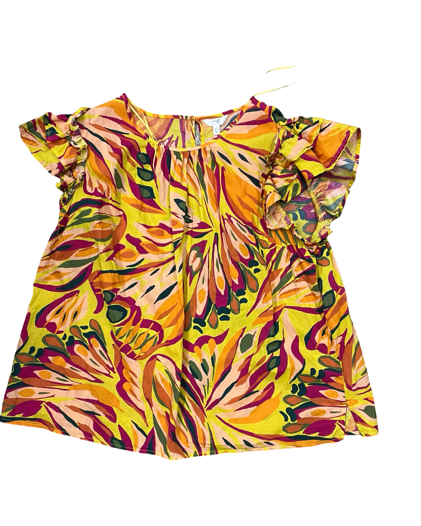 Top Ss By Terra & Sky In Orange, Size:2X