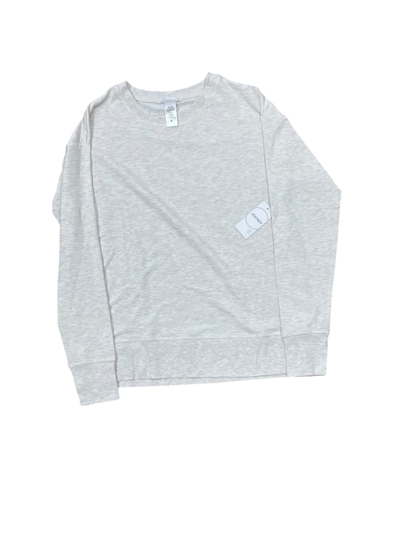Sweatshirt Crewneck By Jockey In Cream, Size:S