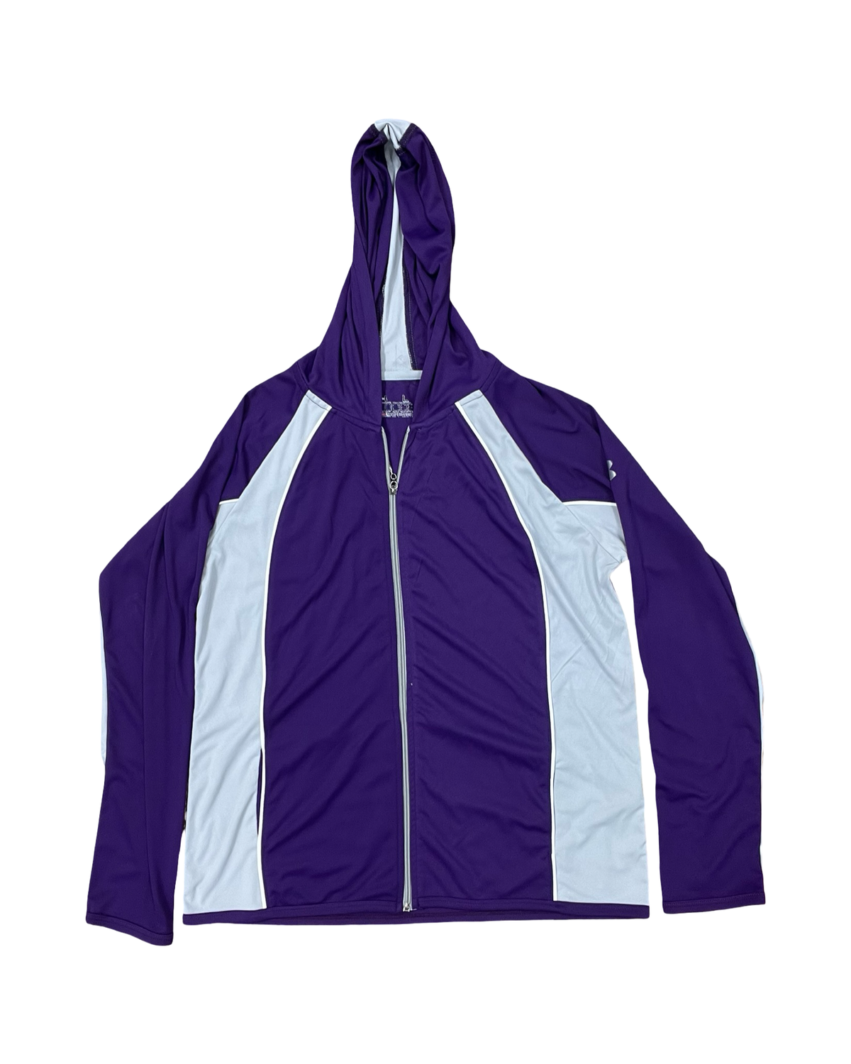 Athletic Jacket By Under Armour In Purple, Size:L