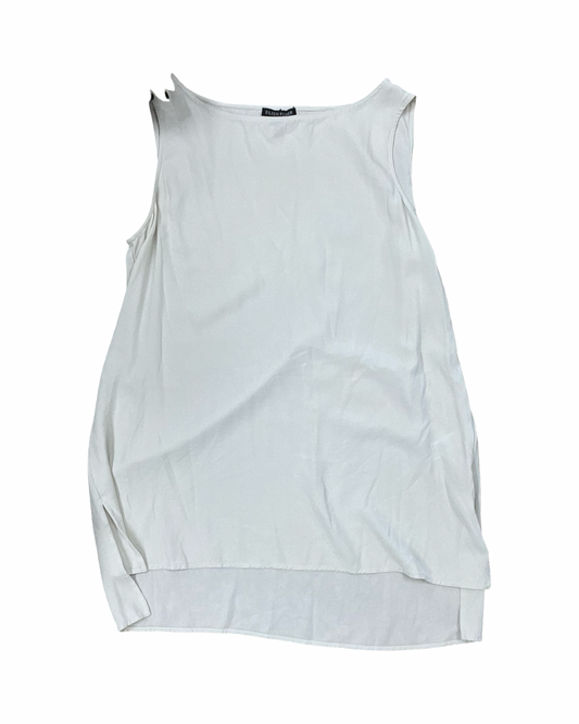 Top Sleeveless By Eileen Fisher In Cream, Size:M