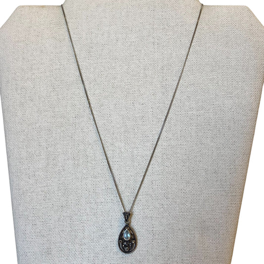 Necklace Sterling Silver In Silver