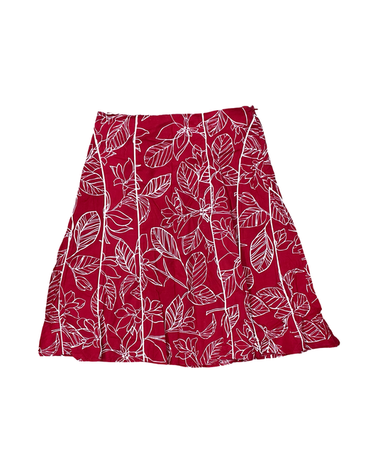 Skirt Midi By Covington In Red, Size:M