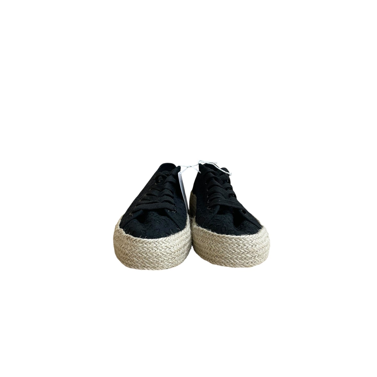 Shoes Sneakers Platform By Serra In Black & Tan, Size:8