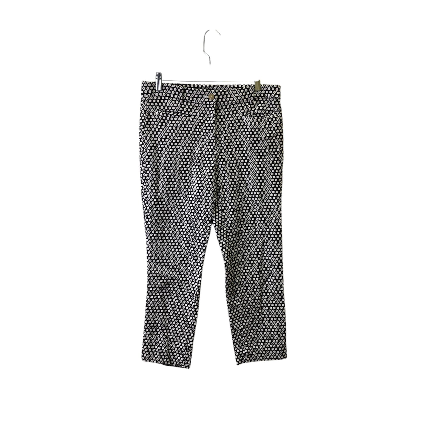 Pants Dress By Ann Taylor In Black & White, Size:6